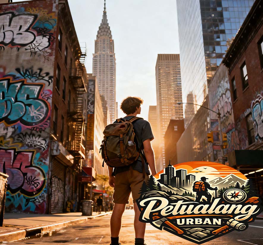 Petualang Urban Melintasi Lorong Tua